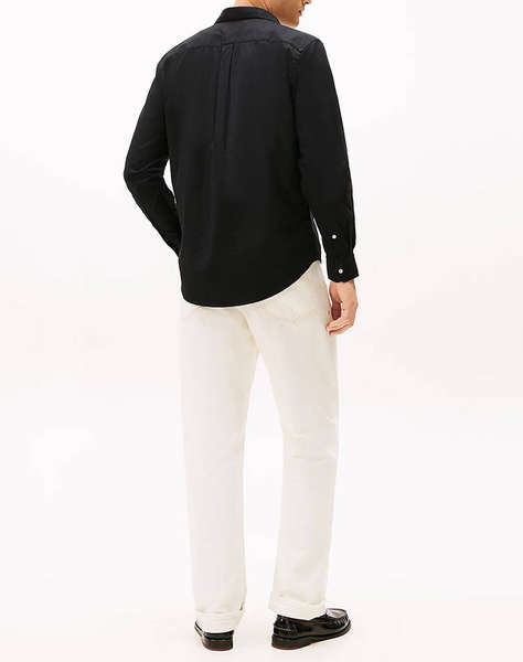 TOMMY HILFIGER FLEX FLANNEL SOLID RF SHIRT