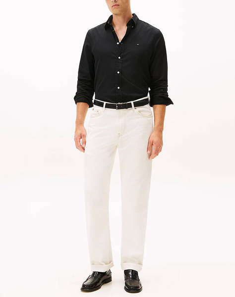 TOMMY HILFIGER FLEX FLANNEL SOLID RF SHIRT