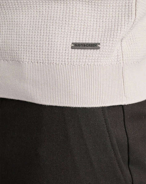 NAVY&GREEN BLUZA TRICOTATA