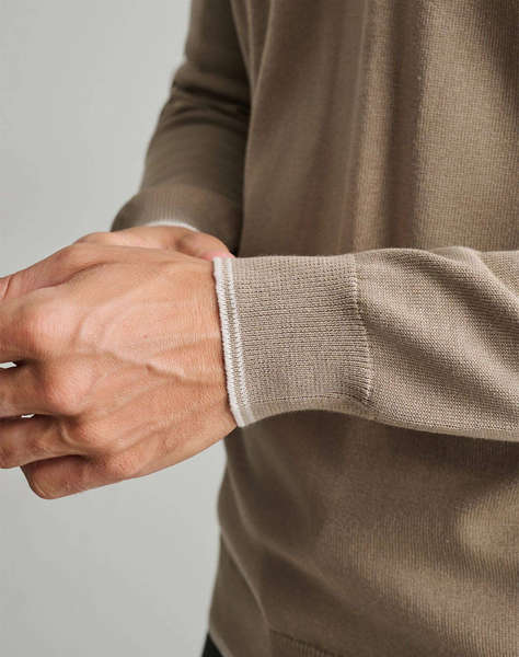 NAVY&GREEN BLUZA TRICOTATA