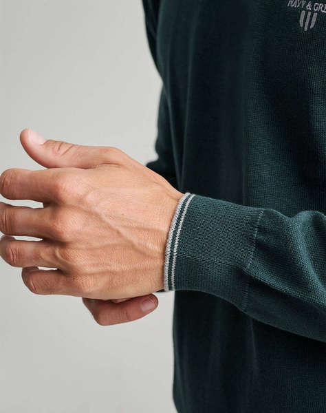 NAVY&GREEN BLUZA TRICOTATA