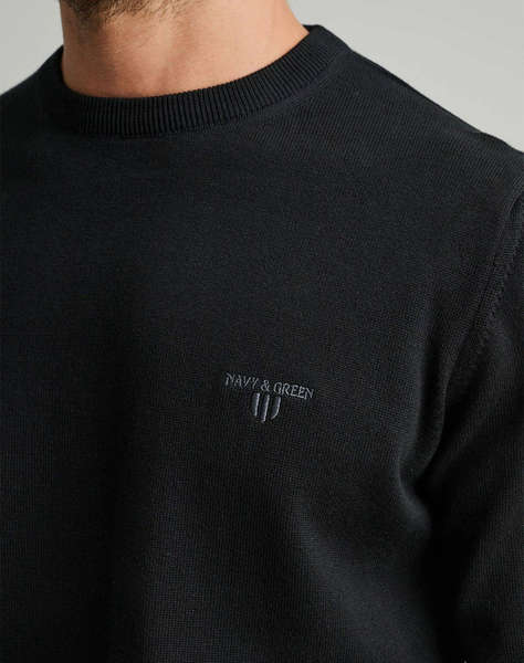 NAVY&GREEN BLUZA TRICOTATA