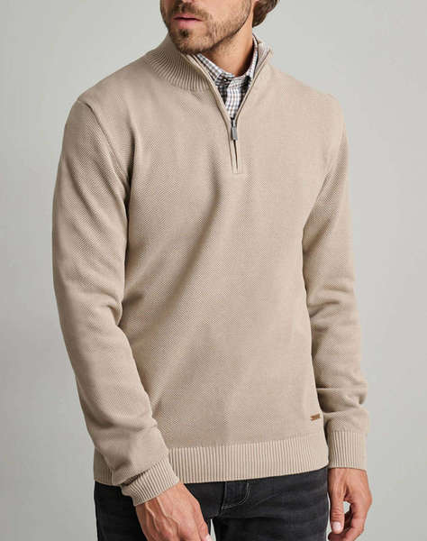 NAVY&GREEN BLUZA TRICOTATA