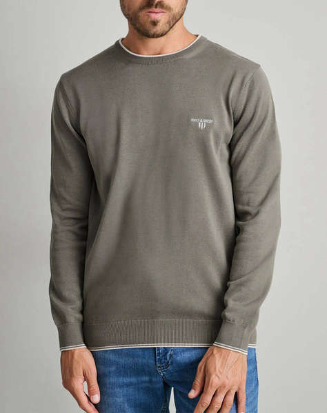 NAVY&GREEN BLUZA TRICOTATA