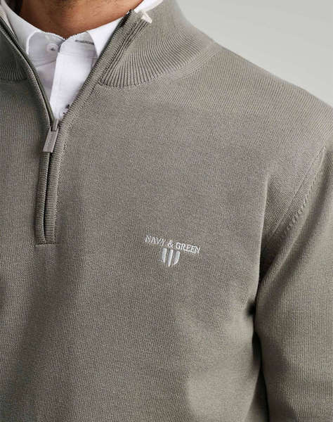 NAVY&GREEN BLUZA TRICOTATA