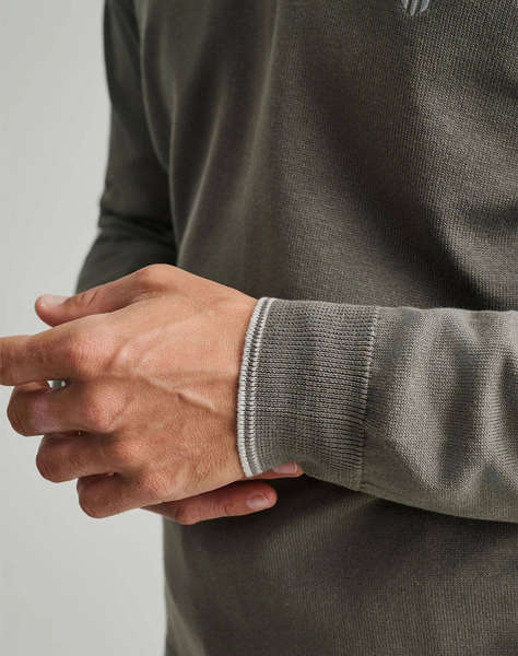 NAVY&GREEN BLUZA TRICOTATA