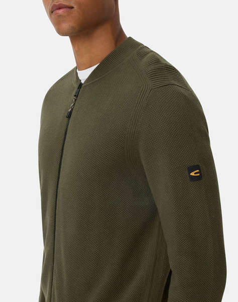 CAMEL ACTIVE Cardigan Tricotat Full Zip