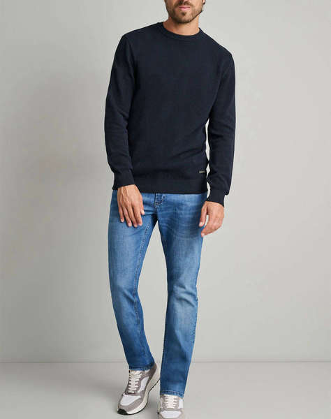 NAVY&GREEN BLUZA TRICOTATA