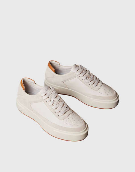 CALVIN KLEIN BASKET LACE UP PRO LTH MIX MG