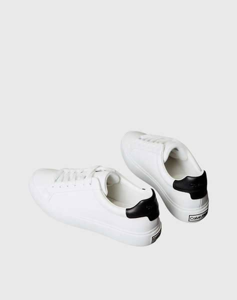 CALVIN KLEIN LACE-UP SNEAKER LTH CK