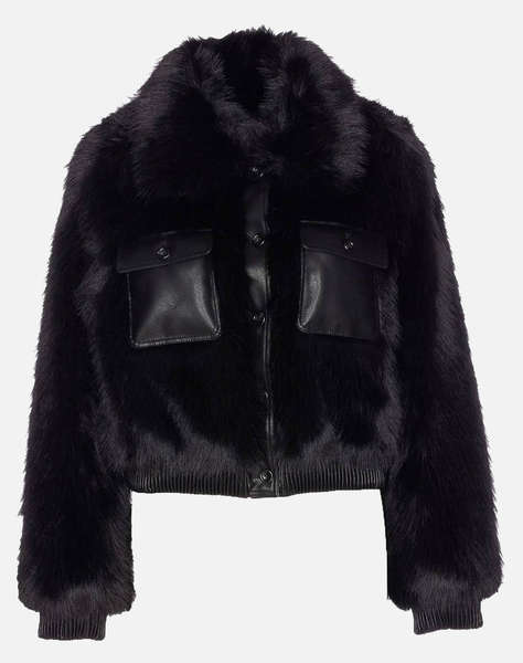 LIU JO BLACK_CF5C21_BLOUSON C/ DETTAGLIO GEACA DE DAMA