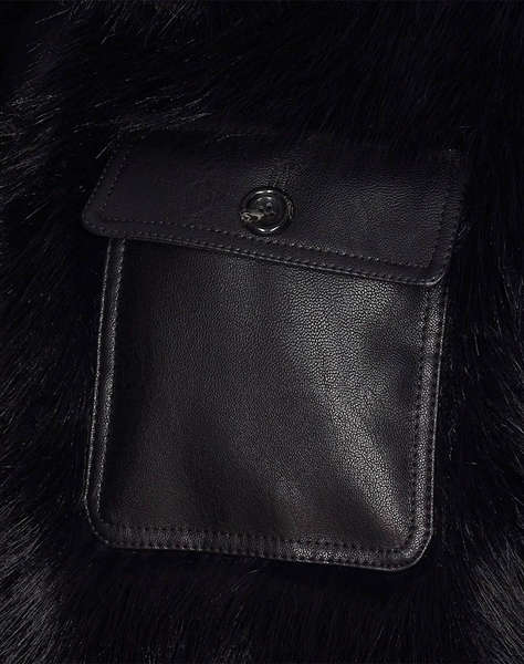 LIU JO BLACK_CF5C21_BLOUSON C/ DETTAGLIO GEACA DE DAMA