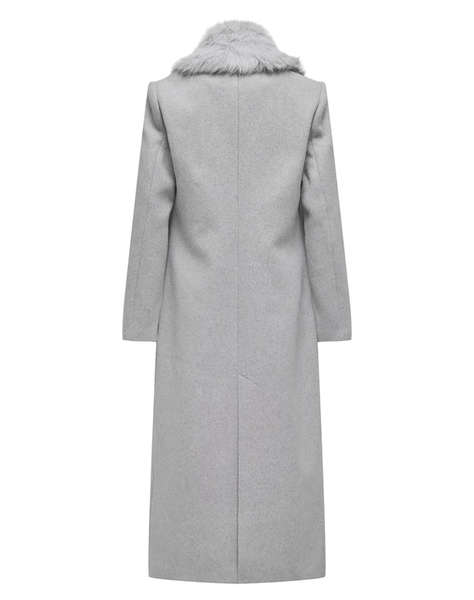 ONLY ONLANNIE LIFE FUR COLLAR COAT CC OTW