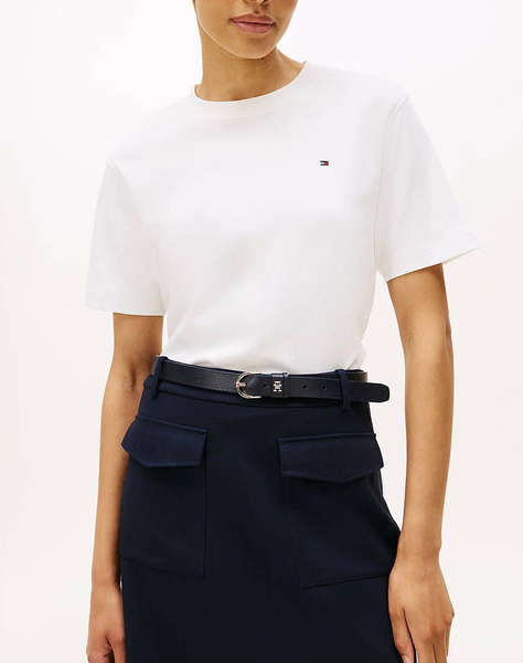 TOMMY HILFIGER MODERN INTERLOCK BOXY SS TEE