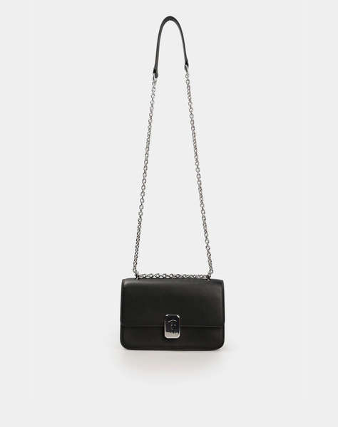 TRUSSARDI BAG-CAMEO BORSA A TRACOLLA SMALL IN VITELLO CON CATENA (Dimensiuni: 20 x 13.5 x 7cm.)