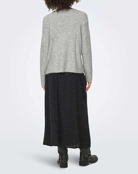 ONLY ONLARIZONA LS SEQUINS V-NECK PUL KNT