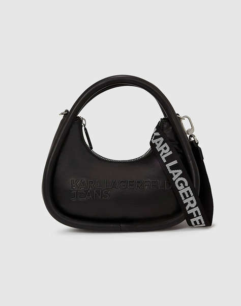 KARL LAGERFELD JEANS KLJ PUFFY PU TOP HANDLE (Dimensiuni: 25 x 11/18 x 9cm.)