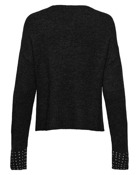 ONLY ONLOHIO LS O-NECK BLING PULLOVER KNT