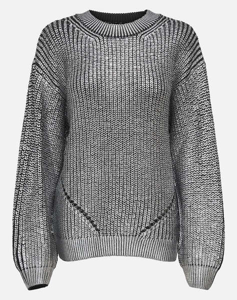 ONLY ONLKAMA LS FOIL RIB PULLOVER KNT