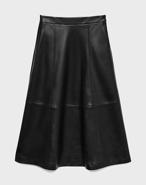 VERO MODA VMOLIVE HW COATED ANKLE SKIRT PRM