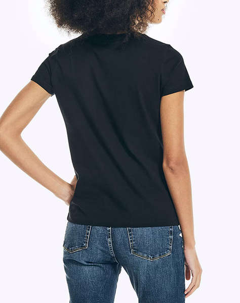 NAUTICA BLUZA T-SHIRT ΚΜ SUSTAINABLE ANCHOR COTTON CREW NECK TEE