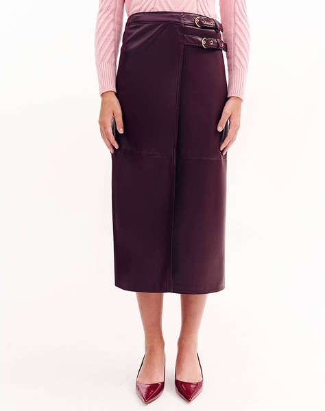 FOREL Fusta plic din piele