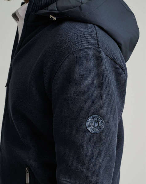 NAVY&GREEN JACHETA TRICOTATA