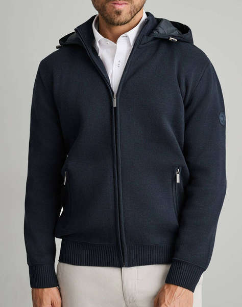 NAVY&GREEN JACHETA TRICOTATA