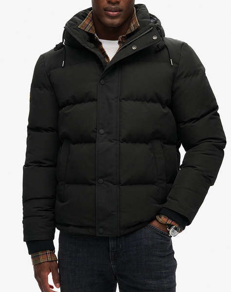SUPERDRY D2 OVIN EVEREST SHORT HOODED PUFFER GEACA DE BARBATI