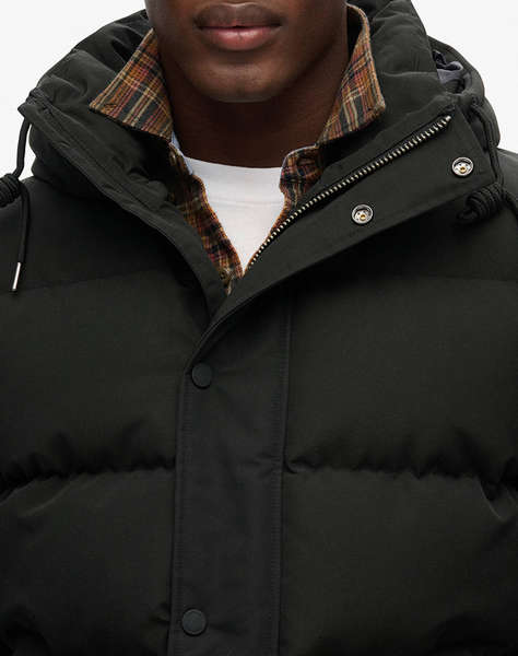 SUPERDRY D2 OVIN EVEREST SHORT HOODED PUFFER GEACA DE BARBATI