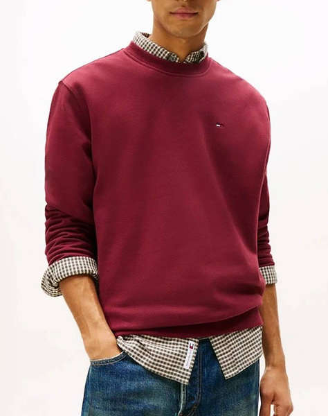 TOMMY JEANS TJM REG S FLAG CREW