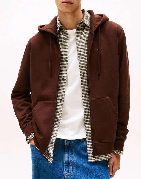 TOMMY JEANS TJM REG S FLAG ZIP THRU