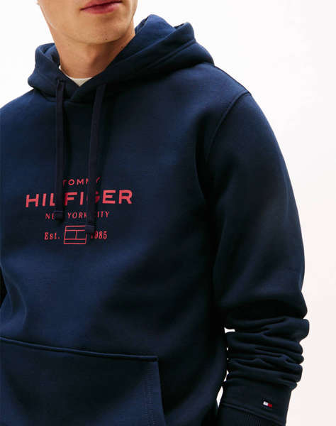 TOMMY HILFIGER OVAL GRAPHIC HOODIE