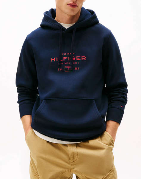TOMMY HILFIGER OVAL GRAPHIC HOODIE
