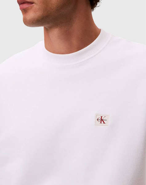 CALVIN KLEIN JEANS LS EU BADGE 350TERRY CN SWTSHRT