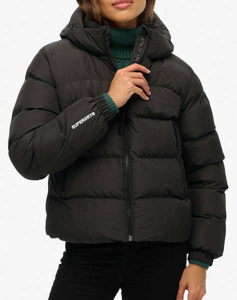 SUPERDRY D1 SDSW HOODED SPORTS PUFFER JACKET GEACA DE DAMA