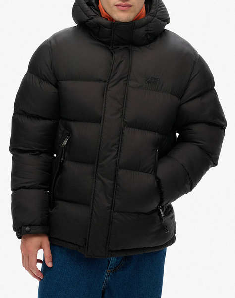 SUPERDRY D1 SDSW HOODED TECH PADDED JKT GEACA DE BARBATI
