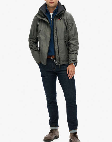 SUPERDRY D1 SDSW HOODED MTN WINDBREAKER JACKET GEACA DE BARBATI