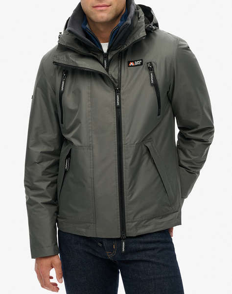 SUPERDRY D1 SDSW HOODED MTN WINDBREAKER JACKET GEACA DE BARBATI