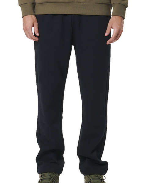 BODY ACTION MEN''S FLEECE OPEN LEG SWEATPANTS