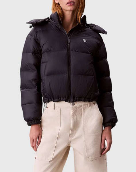 CALVIN KLEIN ESSENTIAL MIDWEIGHT PUFFER JACKE