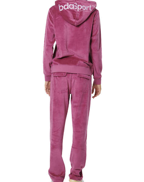 BODY ACTION WOMEN''S BASIC VELOUR PANTS