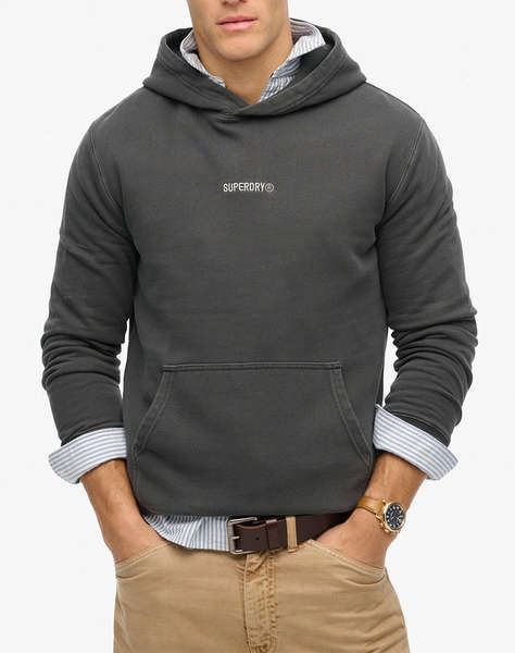 SUPERDRY D1 SDSW MICRO LOGO HOOD HANORAC DE BARBATI