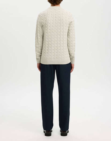 SELECTED SLHRYAN STRUCTURE CREW NECK