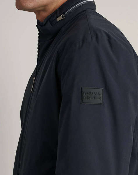 NAVY&GREEN JACKET CU GLUGA DETASABILA