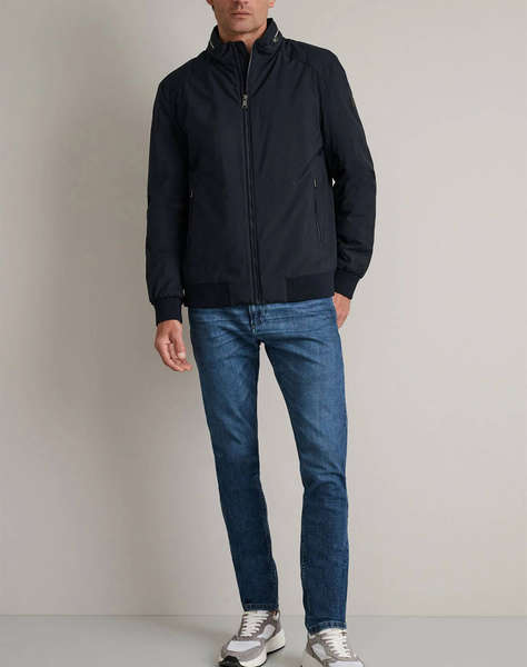 NAVY&GREEN JACKET CU GLUGA DETASABILA