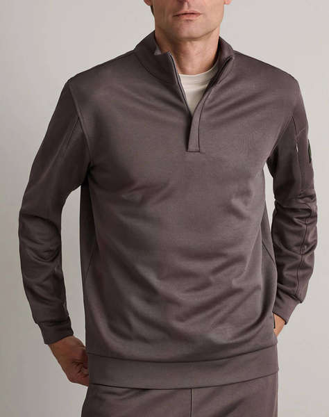 NAVY&GREEN BLUZA FERMOAR M/M