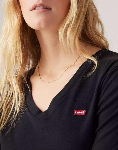 LEVIS ESSENTIAL HM LS VNECK