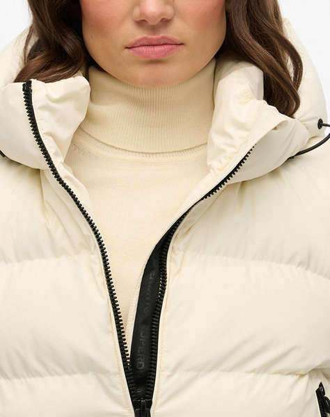 SUPERDRY D1 SDSW HOODED SPORTS PUFFER JACKET GEACA DE DAMA