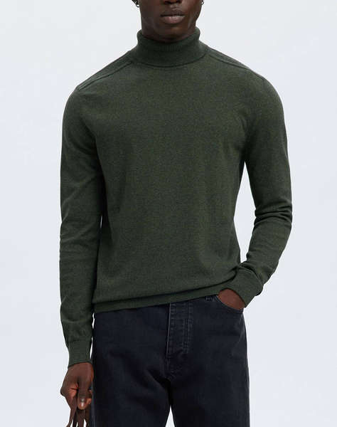 SELECTED SLHBERG ROLL NECK NOOS
